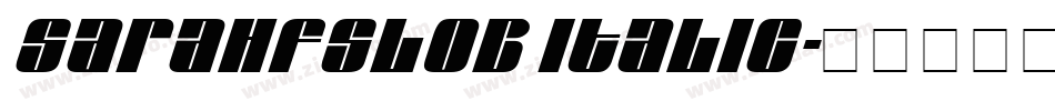 SarahfSlob Italic字体转换